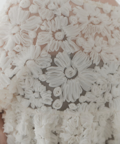 multiway flower peplum blouse