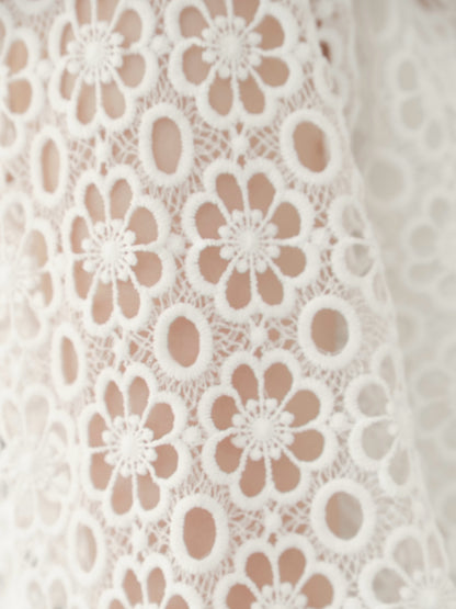 flower lace 2way top